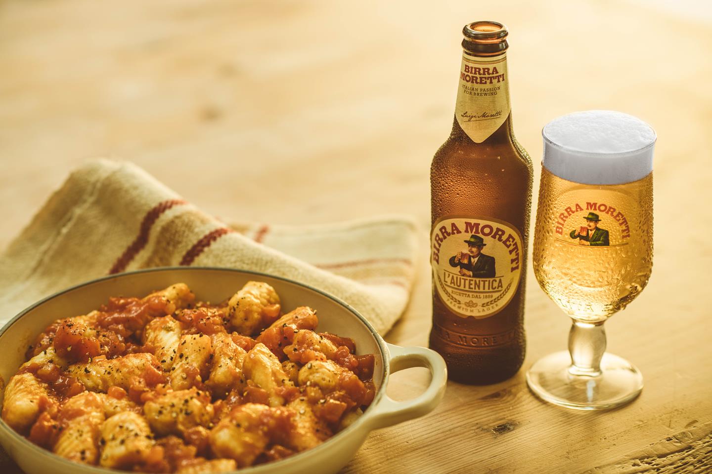 <span style="color: #fff;">Gnocchi with fresh tomato sauce</span>